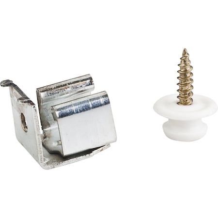 Hardware Resources Button Catch Inside Clip - Zinc Receiver 50610